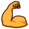 Flexed Biceps emoji on Emojidex